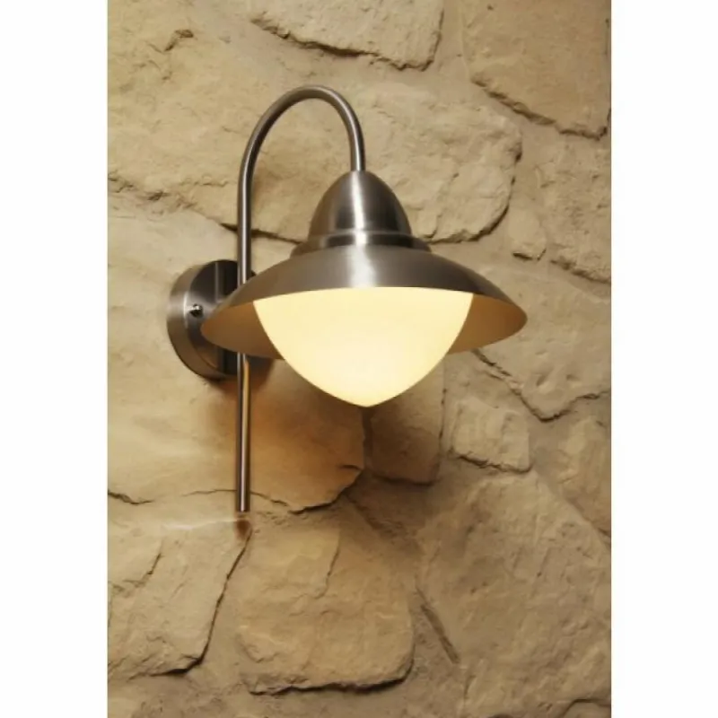 Luminaires Eglo Applique murale Eglo SIDNEY Acier inoxydable