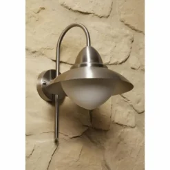 Luminaires Eglo Applique murale Eglo SIDNEY Acier inoxydable