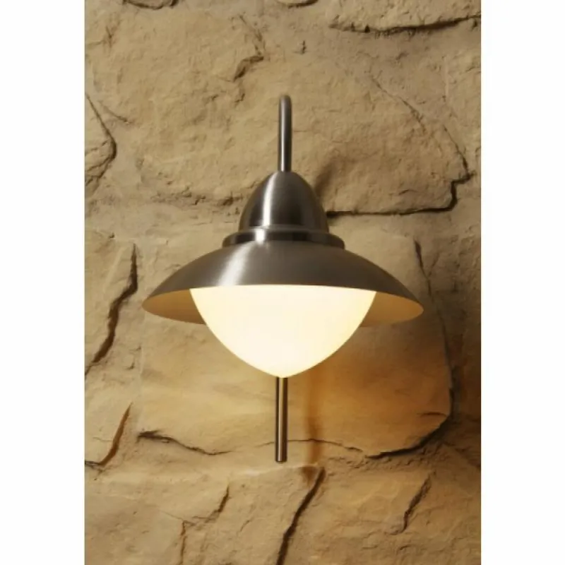 Luminaires Eglo Applique murale Eglo SIDNEY Acier inoxydable