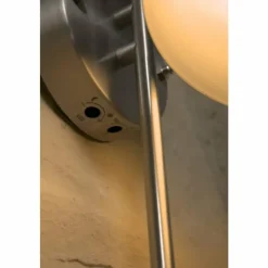 Luminaires Eglo Applique murale Eglo SIDNEY Acier inoxydable, Détecteur de mouvement