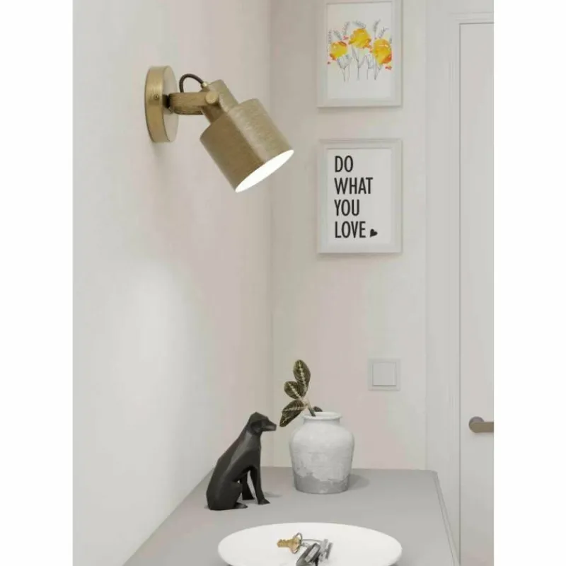 Lampes Dorées-Luminaires Eglo Applique murale Eglo SOUTHERY Or, 1 lumière