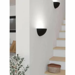 Luminaires Eglo Applique murale Eglo TANURA Noir, 1 lumière* Appliques