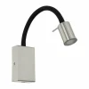 Luminaires Eglo Applique murale Eglo TAZZOLI LED Nickel mat, 1 lumière* Éclairage Led