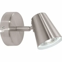 Luminaires Eglo Applique murale Eglo TRAVALE LED Nickel mat, 1 lumière* Éclairage Led