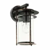 Lampes Vintages & Rétros-Luminaires Eglo Applique murale Eglo VALDEO Brun foncé, Cuivre, 1 lumière