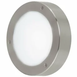 Luminaires Eglo Applique murale Eglo VENTO 2 LED Acier inoxydable, 1 lumière