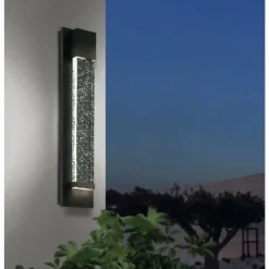 Luminaires Eglo Applique murale EGLO VILLAGRAZIA LED Noir, 2 lumières