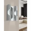 Luminaires Eglo Applique murale Eglo-Leuchten ZINACUA LED Argenté, 4 lumières* Éclairage Led