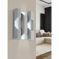 Luminaires Eglo Applique murale Eglo-Leuchten ZINACUA LED Argenté, 4 lumières* Éclairage Led