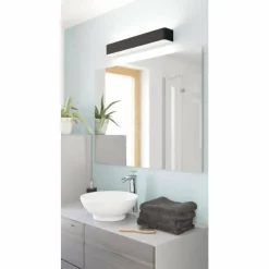 Luminaires Eglo Applique murale Eglo-Leuchten SANIA LED Noir, Blanc, 1 lumière* Éclairage Led