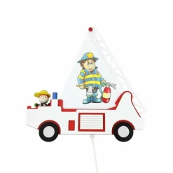 Lampes En Bois-Luminaires Elobra Applique murale Elobra FRED Rouge, Blanc, 1 lumière