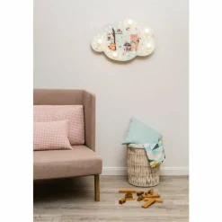 Lampes En Bois-Luminaires Elobra Applique murale Elobra LITTLE INDIANS Vert, 5 lumières