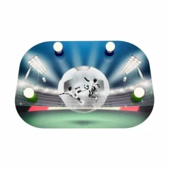 Lampes En Bois-Luminaires Elobra Applique murale Elobra SOCCERFIGHT Bleu, Vert, 4 lumières