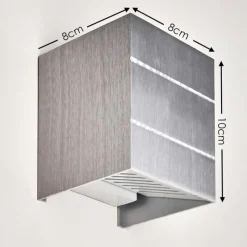 hofstein Applique murale Erik Aluminium, 1 lumière