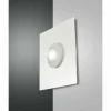 Luminaires Fabas Luce Applique murale Fabas Luce Swan LED Blanc, 1 lumière* Éclairage Led