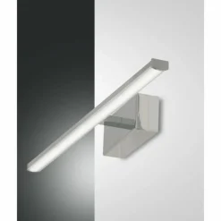 Luminaires Fabas Luce Applique murale Fabas Luce Nala LED Chrome, 1 lumière* Éclairage Led