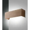 Lampes En Bois-Luminaires Fabas Luce Applique murale Fabas Luce Badia LED Bois clair, 1 lumière