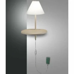 Luminaires Fabas Luce Applique murale Fabas Luce Goodnight LED Gris, 1 lumière
