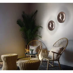 Luminaires Fabas Luce Applique murale Fabas Luce Ceva LED Rouille, 1 lumière* Appliques