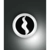 Luminaires Fabas Luce Applique murale Fabas Luce Ceva LED Noir, Blanc, 1 lumière* Éclairage Led