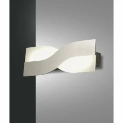 Luminaires Fabas Luce Applique murale Fabas Luce Riace LED Aluminium, 1 lumière* Appliques