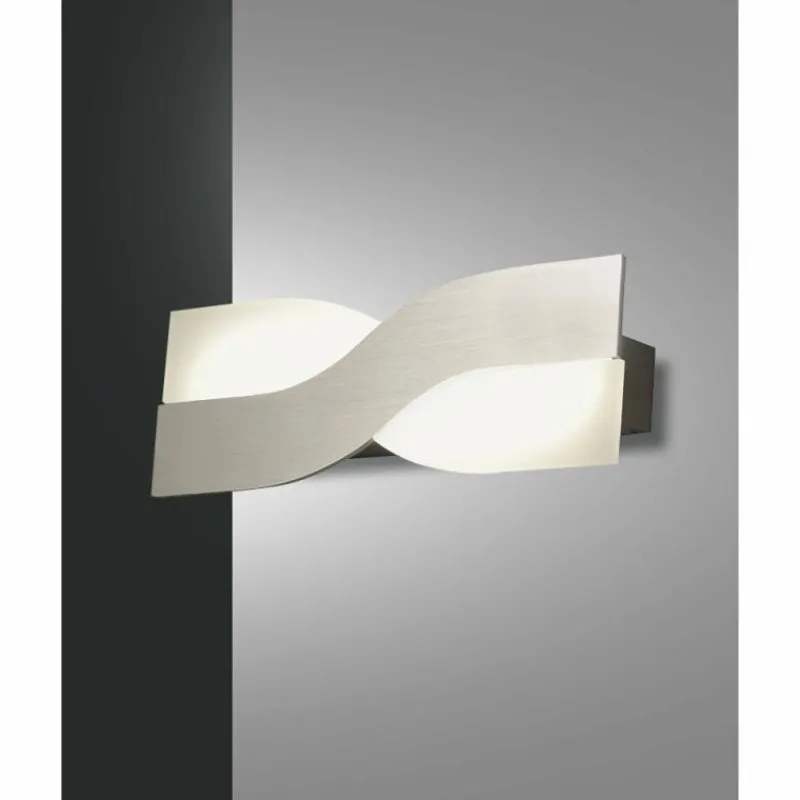 Luminaires Fabas Luce Applique murale Fabas Luce Riace LED Aluminium, 1 lumière* Appliques