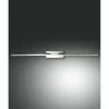Luminaires Fabas Luce Applique murale Fabas Luce Nala LED Chrome, 1 lumière* Éclairage Led