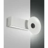 Luminaires Fabas Luce Applique murale Fabas Luce Aretha LED Blanc, 1 lumière* Appliques