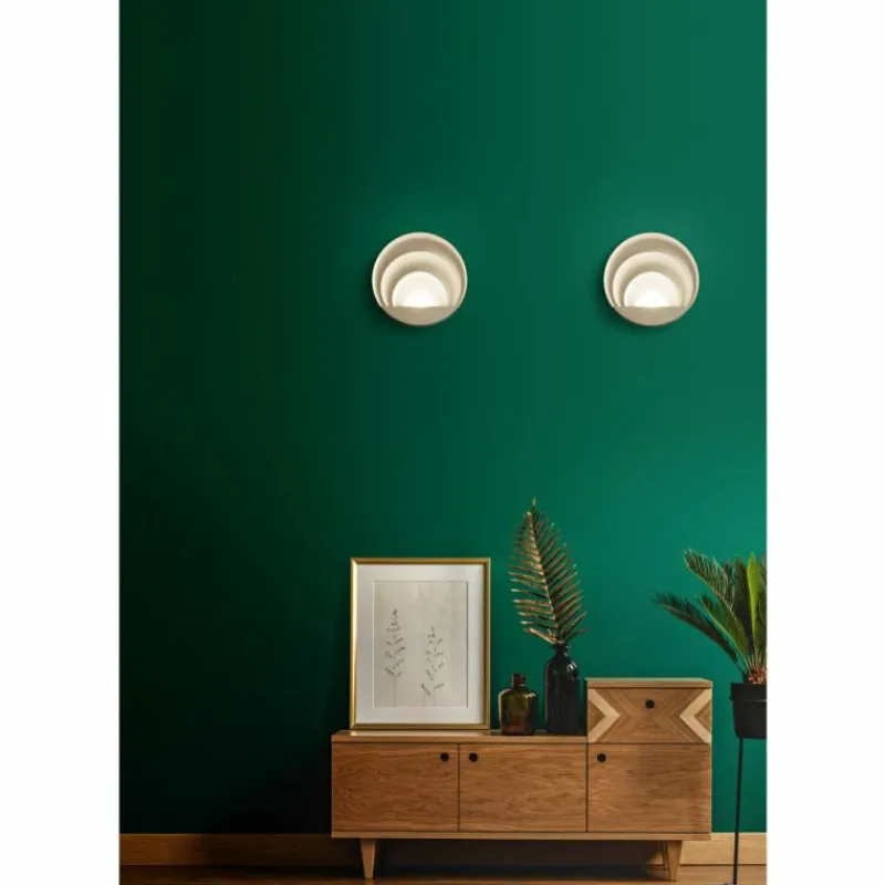 Lampes Dorées-Luminaires Fabas Luce Applique murale Fabas Luce Sunrise Or, 1 lumière