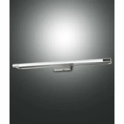 Luminaires Fabas Luce Applique murale Fabas Luce Rapallo LED Chrome, 1 lumière