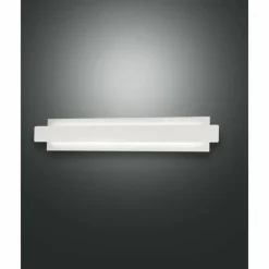 Luminaires Fabas Luce Applique murale Fabas Luce Regolo LED Blanc, 1 lumière