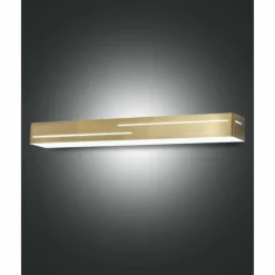 Luminaires Fabas Luce Applique murale Fabas Luce Banny LED Laiton, 1 lumière* Éclairage Led