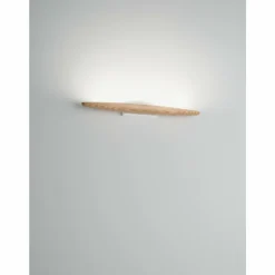 Lampes En Bois-Luminaires Fabas Luce Applique murale Fabas Luce Ribot LED Écru, Blanc, 1 lumière