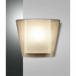 Luminaires Fabas Luce Applique murale Fabas Luce Viki Blanc, 1 lumière