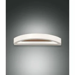 Lampes En Bois-Luminaires Fabas Luce Applique murale Fabas Luce Cordoba LED Écru, Blanc, 1 lumière