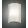 Luminaires Fabas Luce Applique murale Fabas Luce Maribel Blanc, 1 lumière