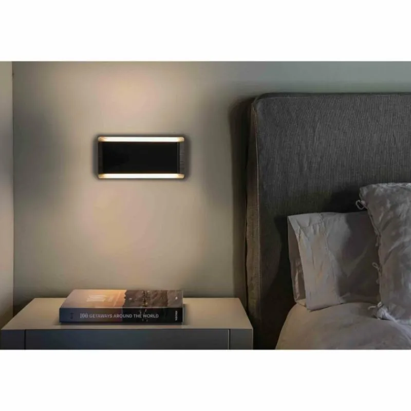 Luminaires Faro Barcelona Applique murale Faro Barcelona Mood Noir, 2 lumières* Appliques