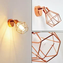 hofstein Applique murale Ferrand Cuivre, 1 lumière