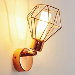 hofstein Applique murale Ferrand Cuivre, 1 lumière