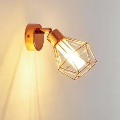 hofstein Applique murale Ferrand LED Cuivre, 1 lumière