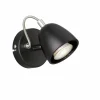 FHL easy Applique murale FHL-easy Gemma Chrome, Noir, 1 lumière* Spots Et Projecteurs