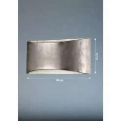 Luminaires Fischer & Honsel Applique murale Fischer & Honsel Arles LED Nickel brillant, 2 lumières* Appliques