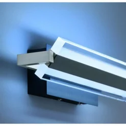 Luminaires Fischer & Honsel Applique murale Fischer & Honsel Paros TW LED Noir, 1 lumière* Éclairage Led