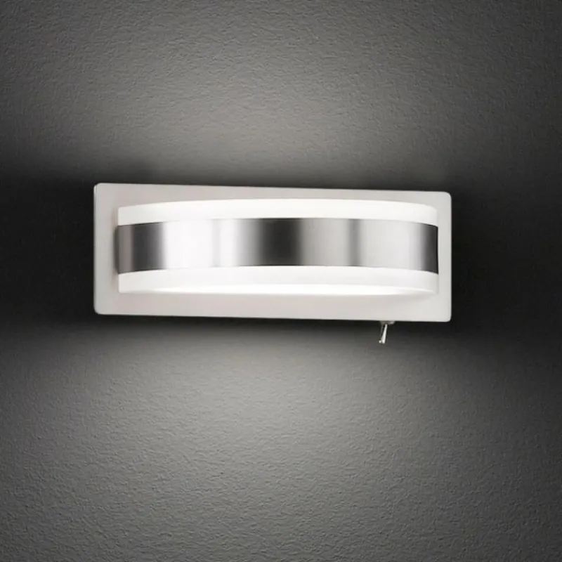 Luminaires Fischer & Honsel Applique murale Fischer & Honsel Puk TW LED Nickel mat, 1 lumière* Appliques