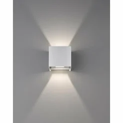 Luminaires Fischer & Honsel Applique murale Fischer & Honsel Wall LED Blanc, 2 lumières* Éclairage Led