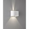 Luminaires Fischer & Honsel Applique murale Fischer & Honsel Wall LED Blanc, 2 lumières* Éclairage Led