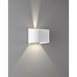 Luminaires Fischer & Honsel Applique murale Fischer & Honsel Wall LED Blanc, 2 lumières* Éclairage Led