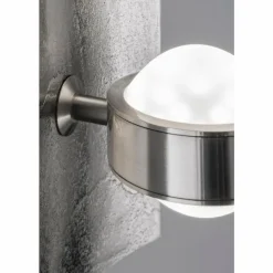 Luminaires Fischer & Honsel Applique murale Fischer & Honsel Bondy LED Nickel mat, 1 lumière, Changeur de couleurs* Appliques|Éclairage Led