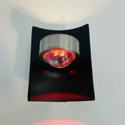 Luminaires Fischer & Honsel Applique murale Fischer & Honsel Bondy LED Noir, 1 lumière, Changeur de couleurs* Éclairage Led