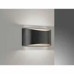 Luminaires Fischer & Honsel Applique murale Fischer & Honsel Arles LED Noir, 2 lumières* Appliques